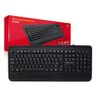 Teclado C3tech Kb-m100bk, Multimídia, Usb, Abnt2, Preto - 1