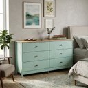 Ver imagem 1 de Cômoda Colonial 6 Gavetas 136cm Mel Oliva