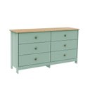 Ver imagem 2 de Cômoda Colonial 6 Gavetas 136cm Mel Oliva