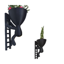 Ver imagem 1 de Kit 2 Vasos Suculentas Parede Robert Plant Escada Lançamento