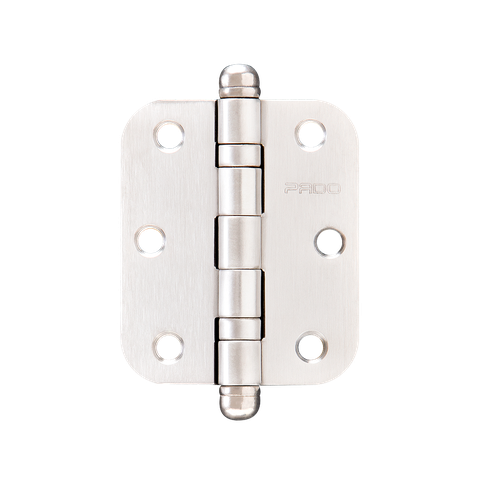 Dobradiça Inox Escovado Com Raio 3025