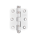 Ver imagem 1 de Dobradiça Aço Carbono Com Raio 3025 Cromo Acetinado