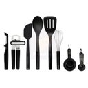 Ver imagem 1 de Conjunto Utensílios de Cozinha Preto 15 Peças Kitchenaid