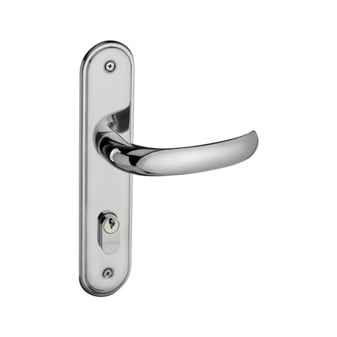 Fechadura 406 Com Espelho Cromado Externa
