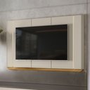 Ver imagem 1 de Painel para Tv até 75 Polegadas Santorini com Led Tauari/off White - Linea Brasil