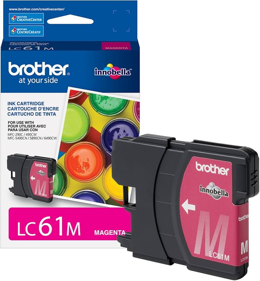 Cartucho Brother Lc61m Magenta