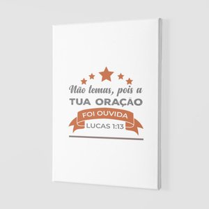 Quadro Placa Decorativa - Lucas 1:13 - Tamanho 30x45cm