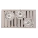Ver imagem 2 de Escorredor Tramontina em Aço Inox Scotch Brite para Uso no Canal Organizador 30 x 15 cm