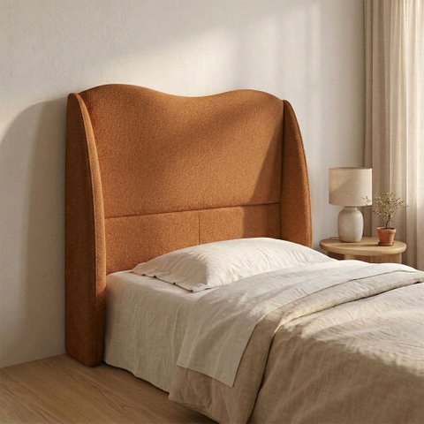 Cabeceira Cama Box Solteiro 90 cm Vivace Bouclê B05 - D'Rossi