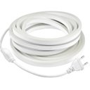 Ver imagem 3 de Kit 1 a 50 Metros Mangueira Fita Led Neon Flex Branco Quente 3000k + Rabicho:10 Metros 220v + Rabich