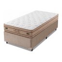 Ver imagem 1 de Cama Box Solteiro Molas Ensacadas Euro Pillow Double Face Pró Hotel 88x188x69cm Probel até 150kg