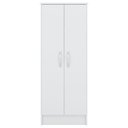 Ver imagem 2 de Armário Multiuso 2 Portas 3 Prateleiras Viena D02 Branco