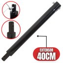 Ver imagem 2 de Extensor Alongador em Ferro 40cm Com Pino Trava Para Perfurador de Solo Vulcan VPS520S