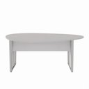 Ver imagem 3 de Mesa de Reunião Orgânica Moderno MDP 180cm Cinza F5 Office