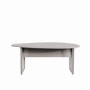 Ver imagem 4 de Mesa de Reunião Orgânica Moderno MDP 180cm Cinza F5 Office