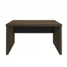 Mesa Escritório Tamburato com Gaveteiro 3 Gavetas Tamburato  Charuto/Preto - 12