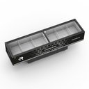 Ver imagem 2 de Expositor Ilha Congelados Vanguard Top 3,00m 4 Portas Vidro Semi Curvo Eivt3000 220v - Refrimate