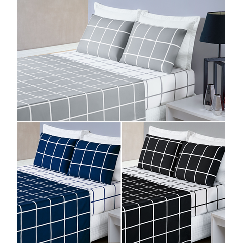 Jogo de cama queen com lençol de cima 198cm x 158cm lecol casal quin com 4 peças