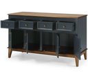Ver imagem 2 de Buffet Antoine 4 Portas e 4 Gavetas Azul Petróleo 150cm - 67879