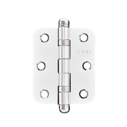 Dobradiça Aço Carbono Concept 3025 Com Raio Cromada - 1