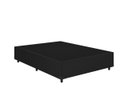 Ver imagem 1 de Cama Base Box Casal Preto Colchão Freedom Molas Ensacadas 138x188 - Ortobom