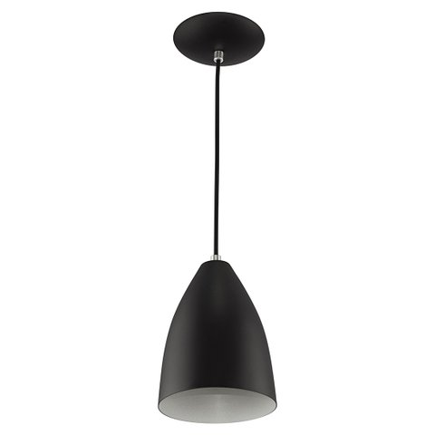 Pendente Vegas Premium Gourmet em Aluminio Preto/Branco