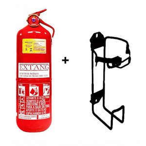 Extintor Abc 2kg Caminhão com Suporte Validade 5 Anos