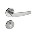 Ver imagem 1 de Fechadura 401 com Roseta Cromo Acetinado Externa