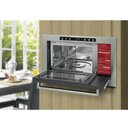 Ver imagem 4 de Micro-ondas de Embutir Fischer 25 Litros Infinity com Dourador Inox - 220 Volts