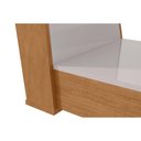 Ver imagem 6 de Mesa de Sala Jantar Apogeu Plus + Tampo Madeirado Vidro 170x90cm Rovere/amêndoa/off White - Lopas