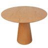 Mesa Cone Lateral Tampo 51 cm Madeira Freijó Freijó - 1