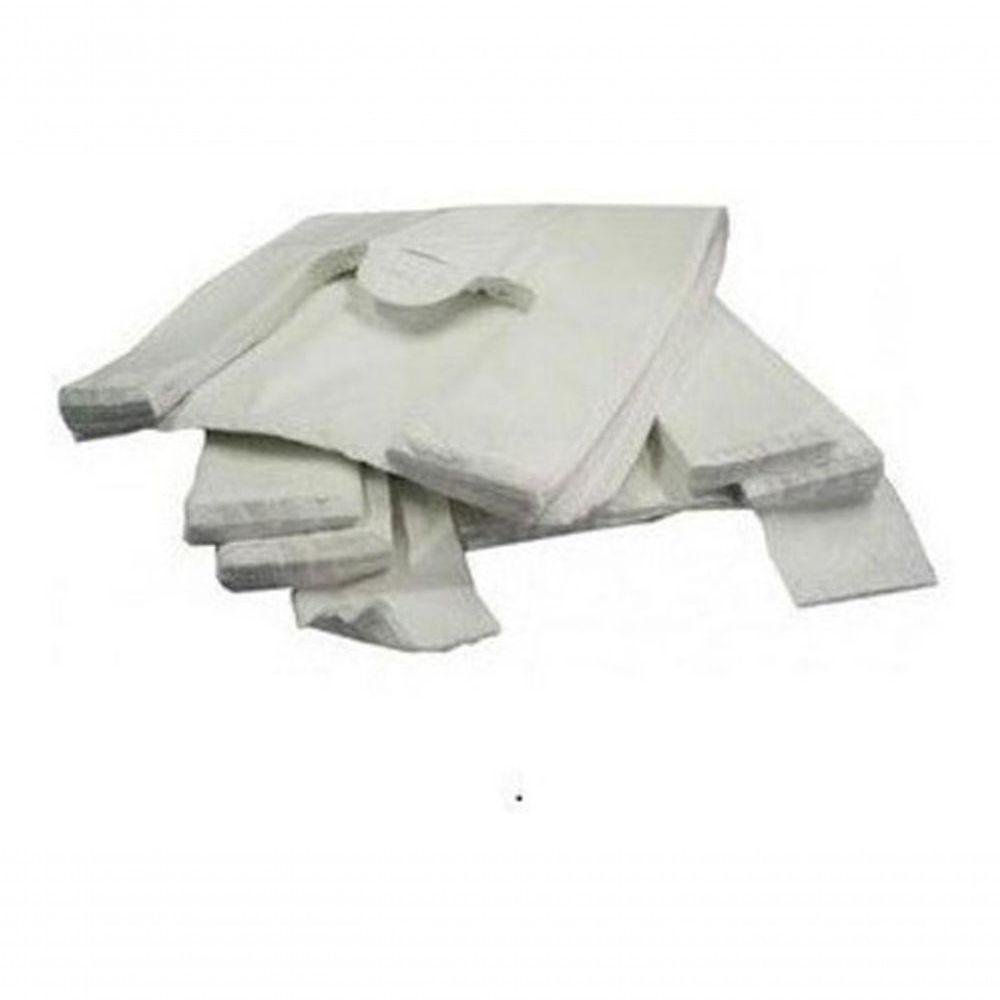 Sacolas Plasticas Creme Reciclada 60x80 Pacote de 5 Kg - 2