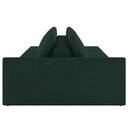 Ver imagem 6 de Sofá Ilha Modular com Puff para Sala Living 252cm Georgia K04 Veludo Verde - Mpozenato