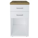 Ver imagem 6 de Kit Escritório 3 Peças Escrivaninhas, Armário Alto, Armário Baixo e Gaveteiro em Tamburato