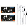 Kit 48 Peças Faqueiro Tramontina Búzios Talheres em Aço Inox - 1