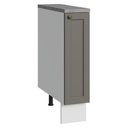 Ver imagem 1 de Balcão Porta-temperos 20 Cm 1 Porta Branco/cinza Vik Madesa