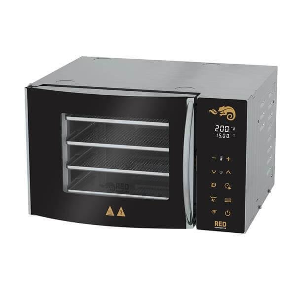 Forno Convector 4 Assadeiras 35 x 35cm Preto Vidro Curvo 220v - 2