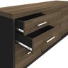 Conjunto Escritório com Mesa Diretor LD Balcão 2 Portas 3 Gavetas Tamburato Artany - 14