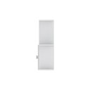 Ver imagem 4 de Nicho de Parede Percasa 2 Portas 125cm MDP Branco com Puxadores de Urso Acabamento Lacca
