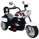Ver imagem 1 de Moto Eletrica Infantil 3 Rodas Tr 1501 6v Branco Preto - Belfix