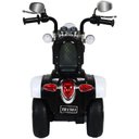 Ver imagem 4 de Moto Eletrica Infantil 3 Rodas Tr 1501 6v Branco Preto - Belfix