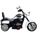Ver imagem 2 de Moto Eletrica Infantil 3 Rodas Tr 1501 6v Branco Preto - Belfix