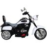 Moto Eletrica Infantil 3 Rodas Tr 1501 6v Branco Preto - Belfix - 2