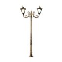 Ver imagem 1 de Poste Colonial Bari 02 Luminárias Italiana de Alumínio 269cm