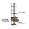 Estante Industrial Steel com 3 Gavetas - Carvalho/Preto - 3