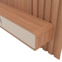 Ver imagem 5 de Painel Ripado 2 Portas para Tv 50 Polegadas 180cmx144,4cm Otto