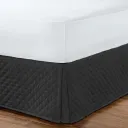 Ver imagem 1 de Saia Box Matelada Casal Padrão Preto