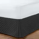 Ver imagem 1 de Saia Box Matelada Casal Padrão Preto