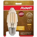 Ver imagem 1 de Lâmpada Led Vela E27 Retro Bivolt Avant
