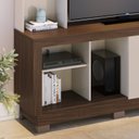 Ver mais imagens de Estante para TV e Home Theater até 50 Polegadas 160,3CMX188CM 2 Portas Valença Marrom